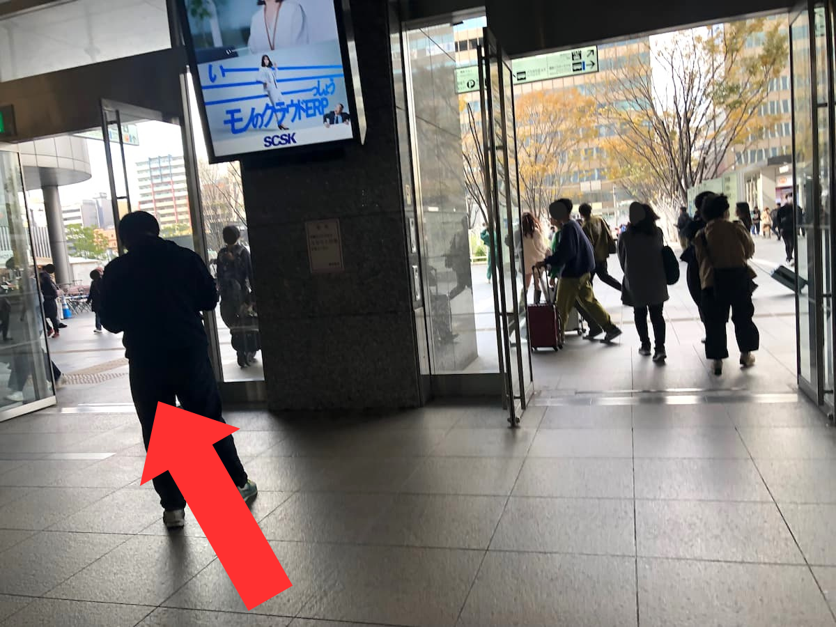 【写真案内】博多駅からキャナルシティまで徒歩移動｜迷わない行き方 小さな世界の暮らし～FUKUOKA～
